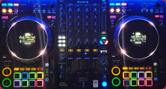 DJ-Controller Pioneer DDJ-FLX 10 Draufsicht