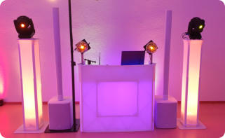 DJ-Technik White Wedding Paket - Gold Maui 28G2