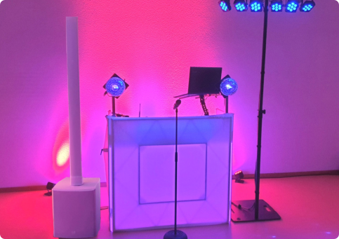 DJ-Technik White Wedding Paket - Silber