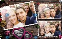 Fotobox-Design Hochzeit Multi